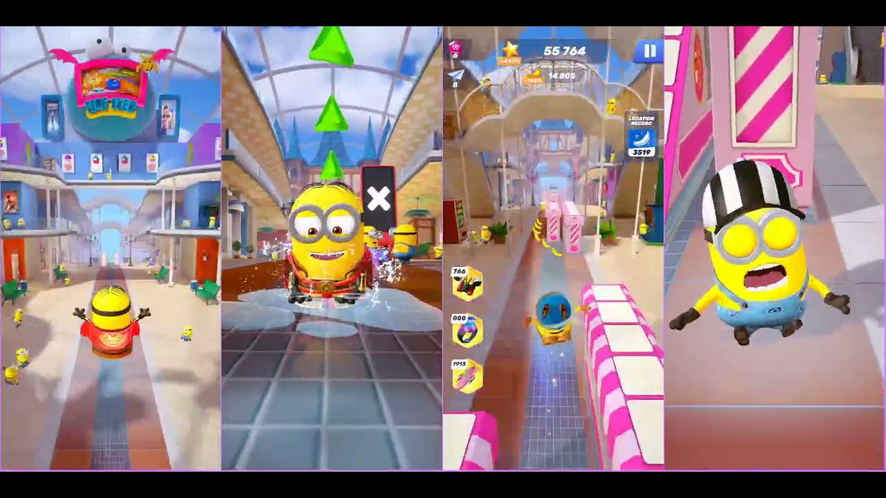 Referee vs Cleopatra vs Emperor vs Ancient | New Minion rush |