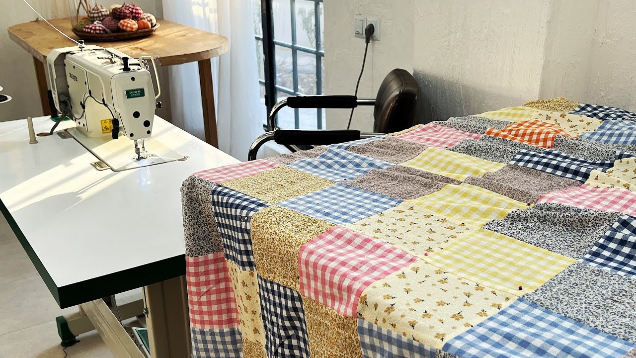Yay! I Made My Very First Patchwork Quilt🧵🪡✨
