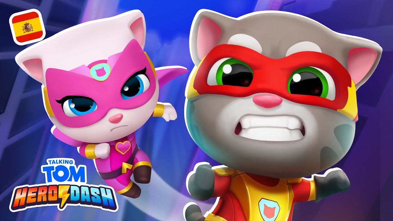 ¡La persecución del Rakoonz! | Talking Tom Hero Dash | Compilación de dibujos animados