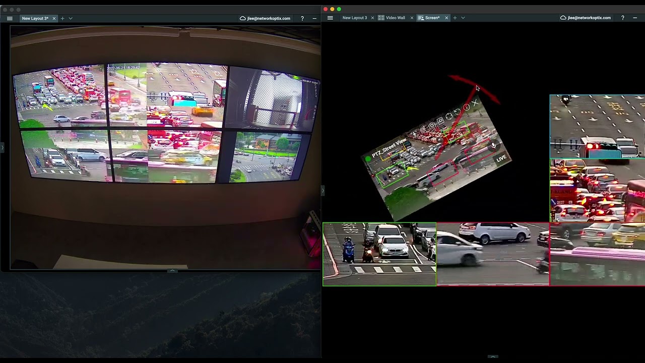 Nx Witness Video Wall Demo