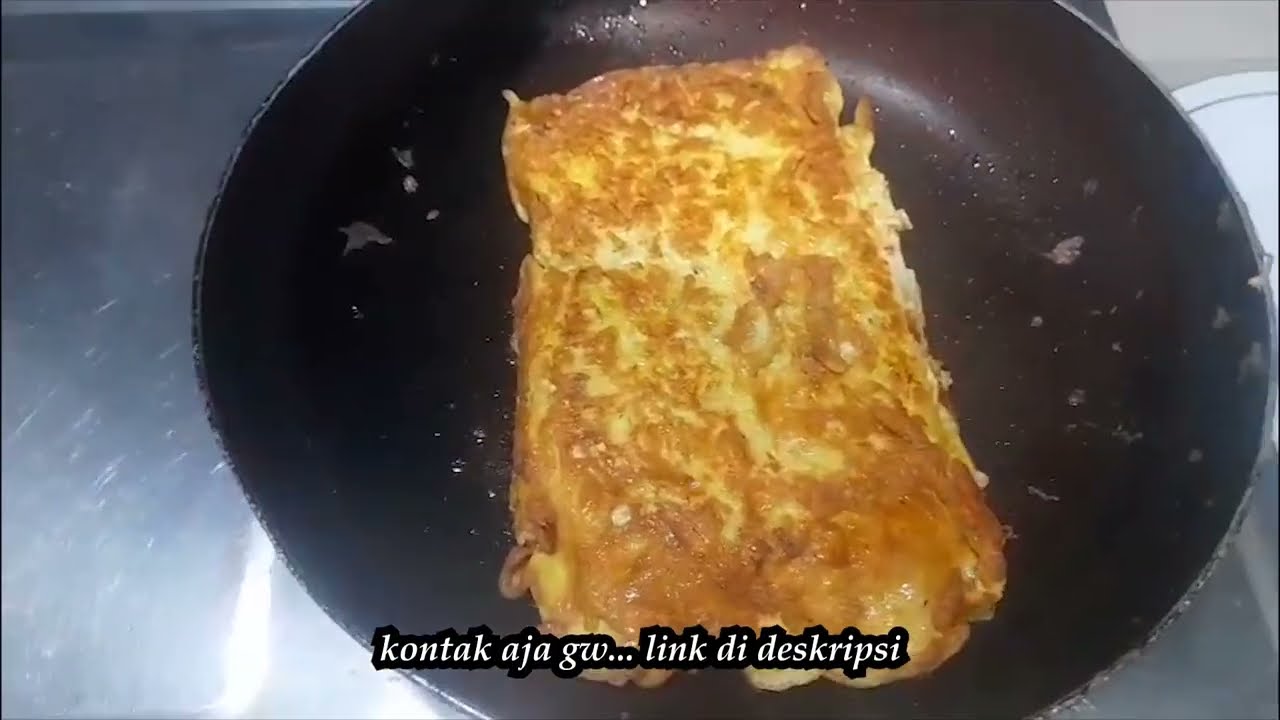 Masak Okonomiyaki (Telur Kol) ala Kedai 78.