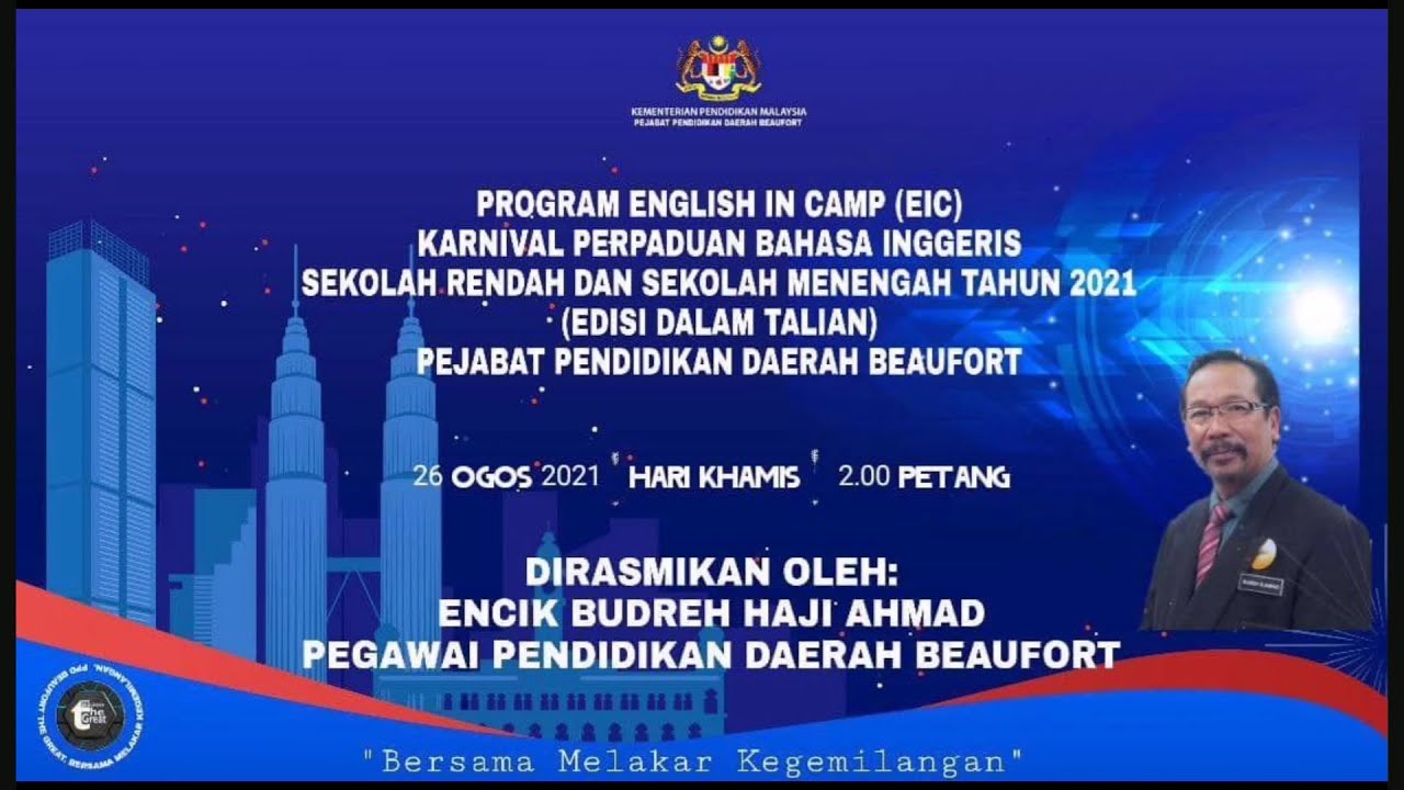CLOSING CEREMONY OF THE ENGLISH UNITY CARNIVAL FOR SECONDARY AND PRIMARY SCHOOL 2021