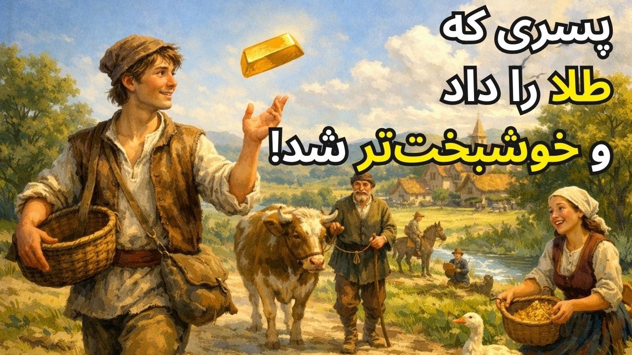 اگر همه‌چیزت را از دست بدهی، خوشبخت می‌شوی؟ | چند افسانه شیرین و آرام بخش | داستان فارسی
