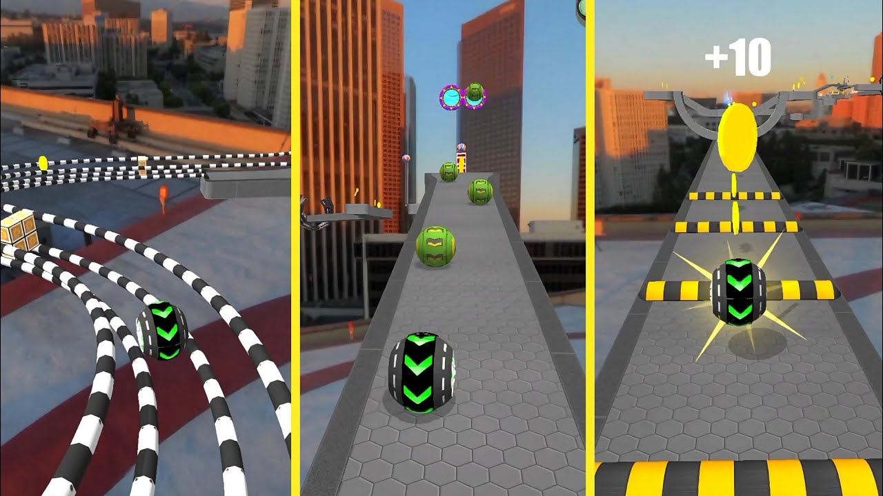 Rolling Ball Sky Escape New Update Gameplay Level 197