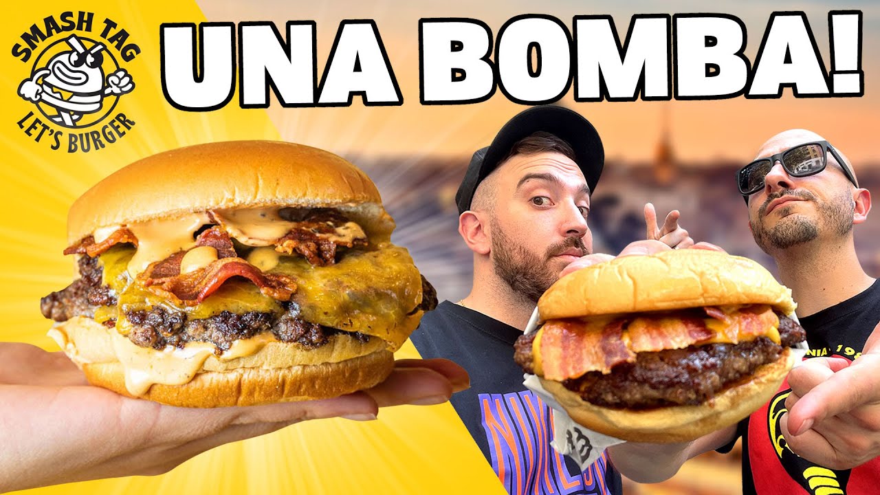 Il MIGLIOR SMASH BURGER d’ITALIA?! Proviamo SMASH TAG!