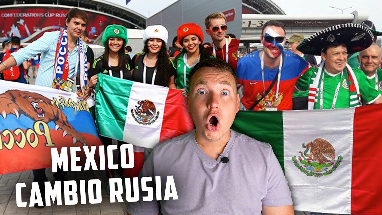 EL DÍA QUE MÉXICO CAMBIÓ RUSIA PARA SIEMPRE: MUNDIAL en RUSIA 2018 | RUSOS REACCIONAN