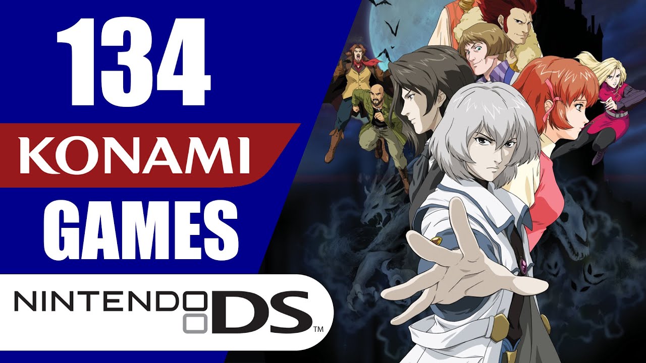 134 KONAMI GAMES ON NINTENDO DS