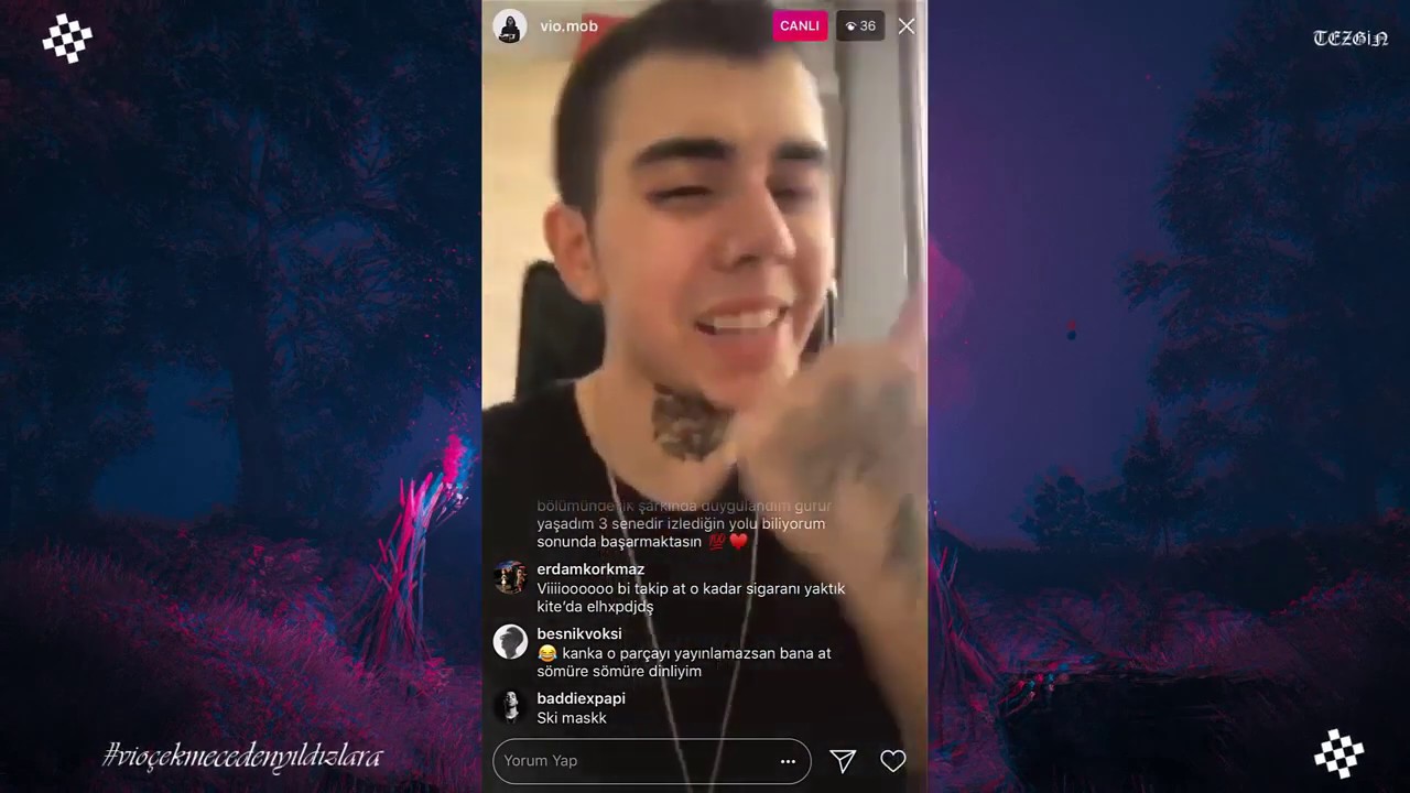 Vio'ya Özel Son Canlı Yayınları (Silinen Video)