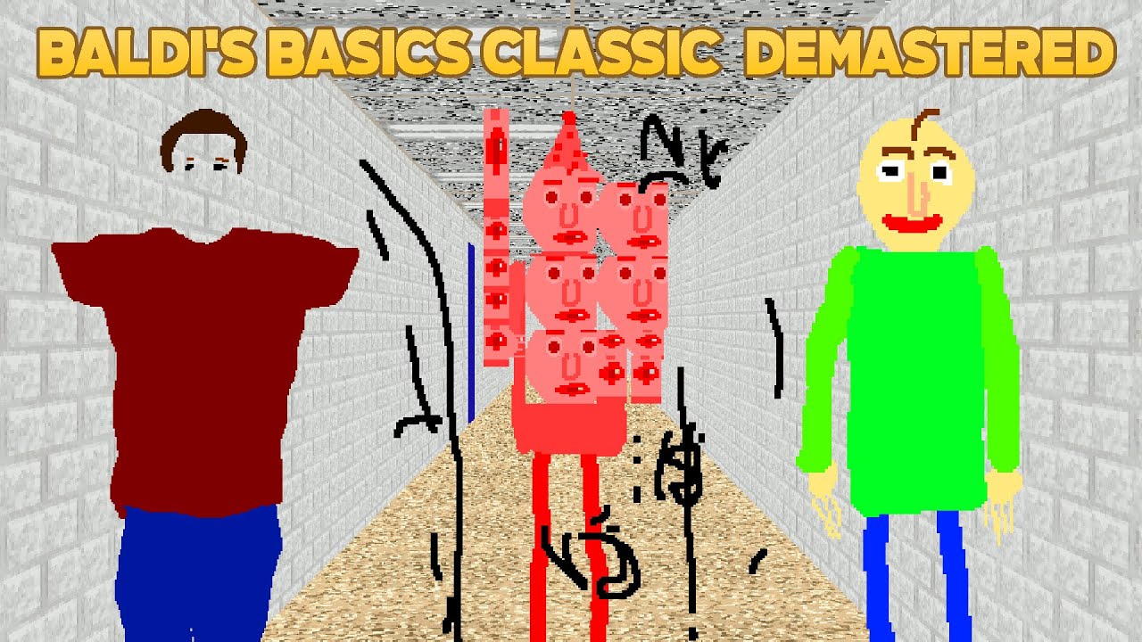 Actually low graphics | Baldi's Basics Demastered [BBCR Mod]