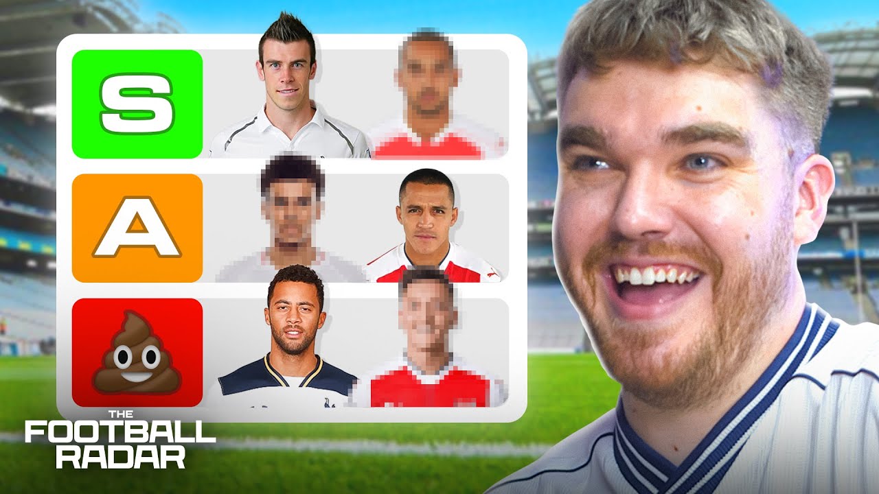 We RANKED Arsenal and Spurs' Greatest Ever Players! | The Football Radar