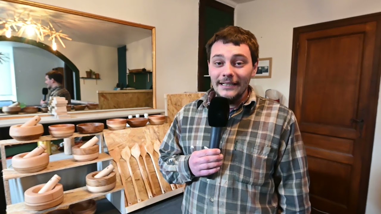 Made in 87 d&eacute;cembre : les ustensiles de cuisine et bols en bois de Teddy, La Patte de l'Ours (Le Cha