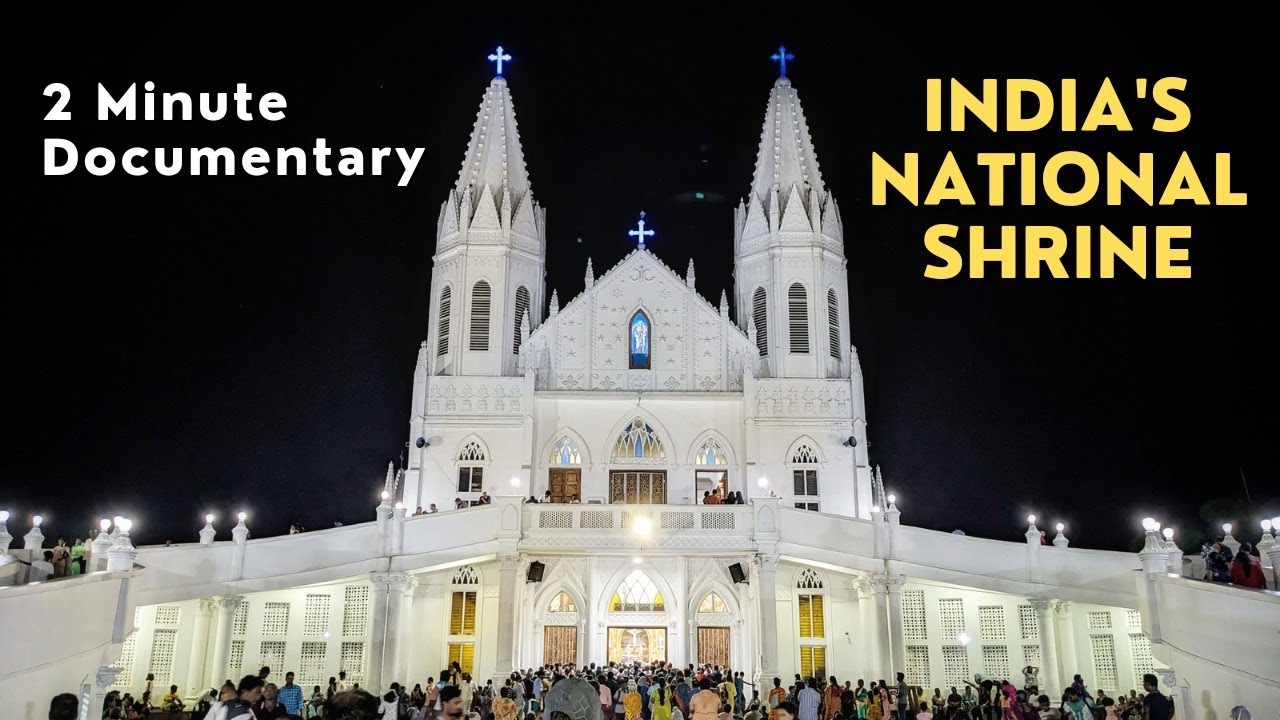 Velankanni Church | India's National Shrine | 2 Minute Documentary #shortvideo