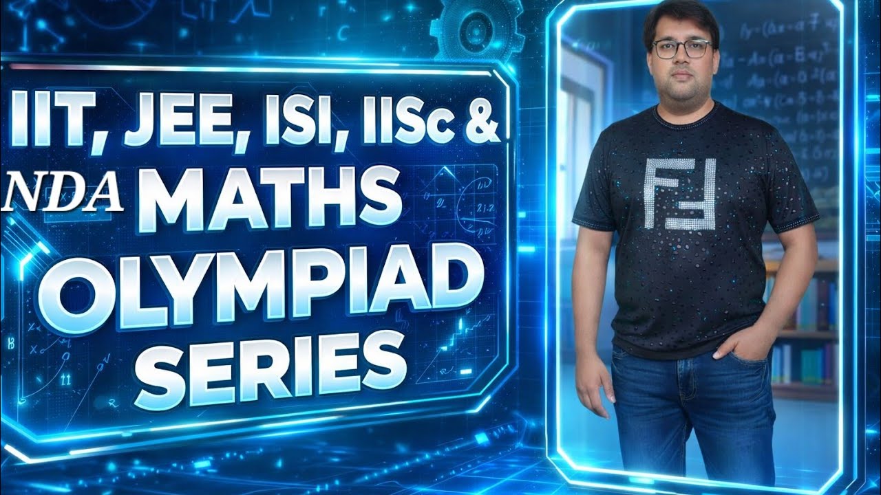 PART-03 IIT JEE, ISI, IISC, NDA, MATHS OLYMPIAD SERIES 