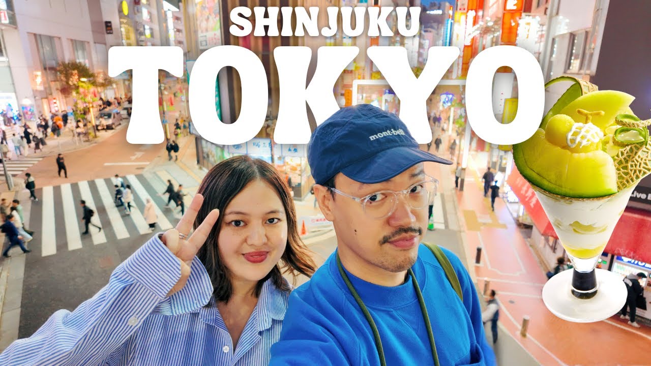 Shinjuku Tokyo Travel Guide 🇯🇵  Where to Eat in Shinjuku, Tokyo Shopping Vlog, What I Eat Tokyo