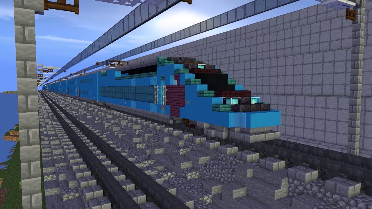 French Tgv (minecraft animation)