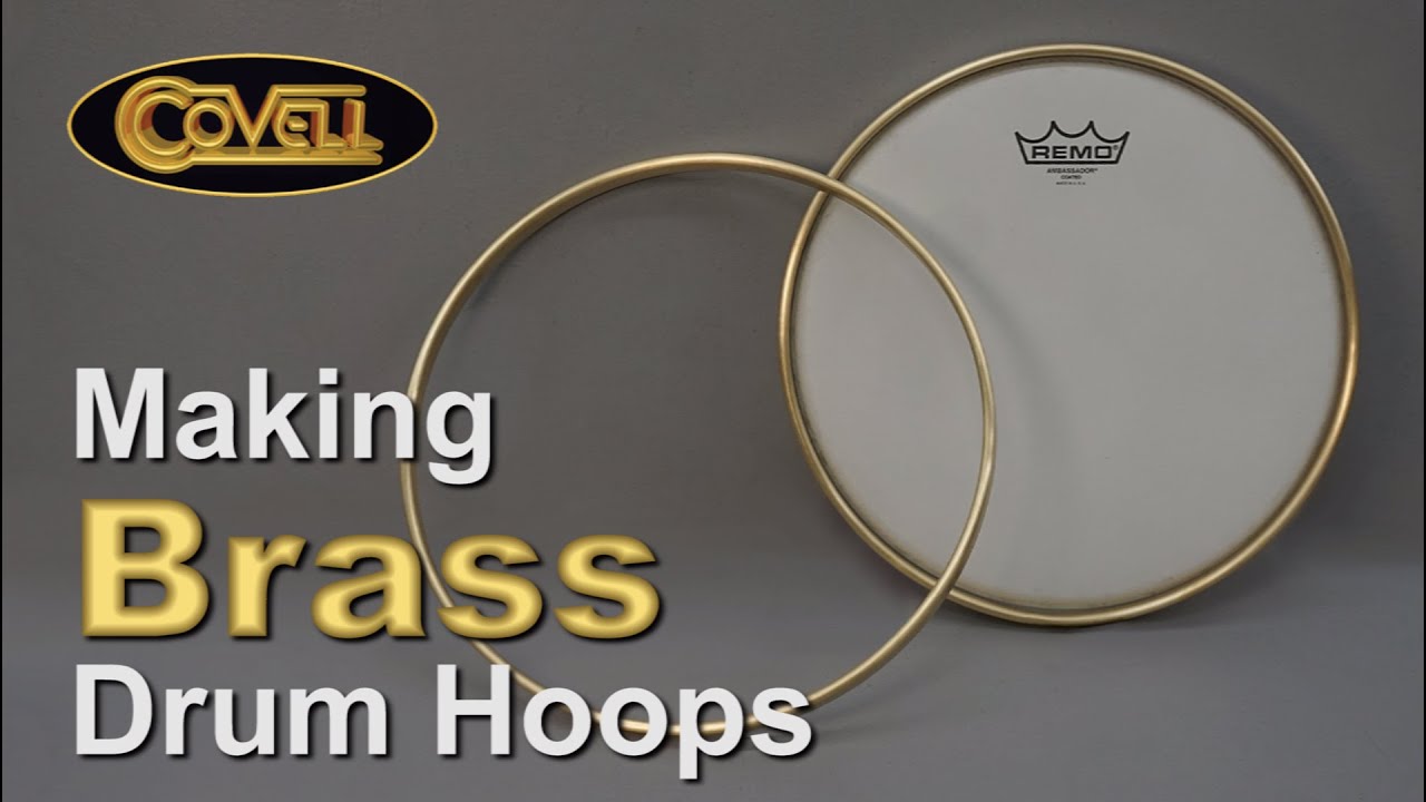 Making Brass Drum Hoops