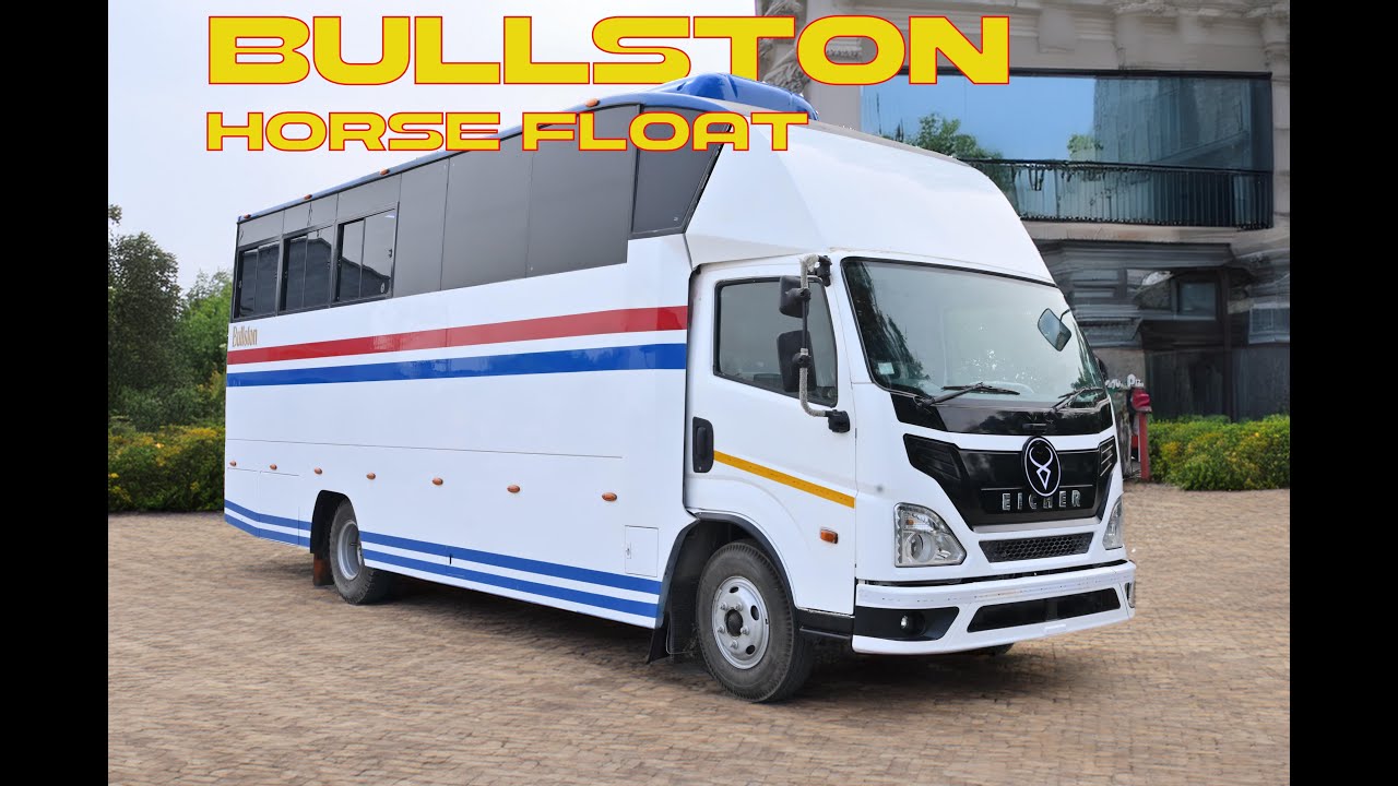 Bullston horse float with full living room including full wash room based on Eicher chassis 