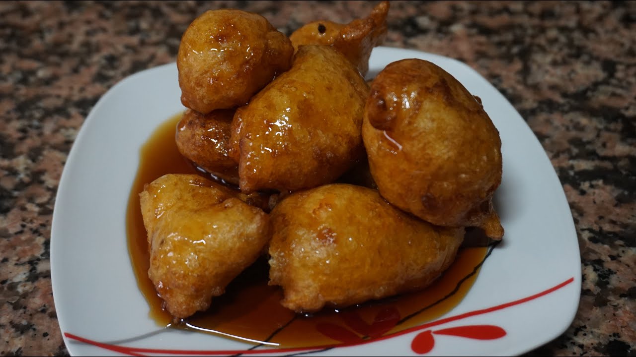 🇵🇪 COMO PREPARAR BOMBITAS DE CAMOTE PERUANAS CON MIEL  Buñuelos de Boniato,Sweet Potato Balls Recipe