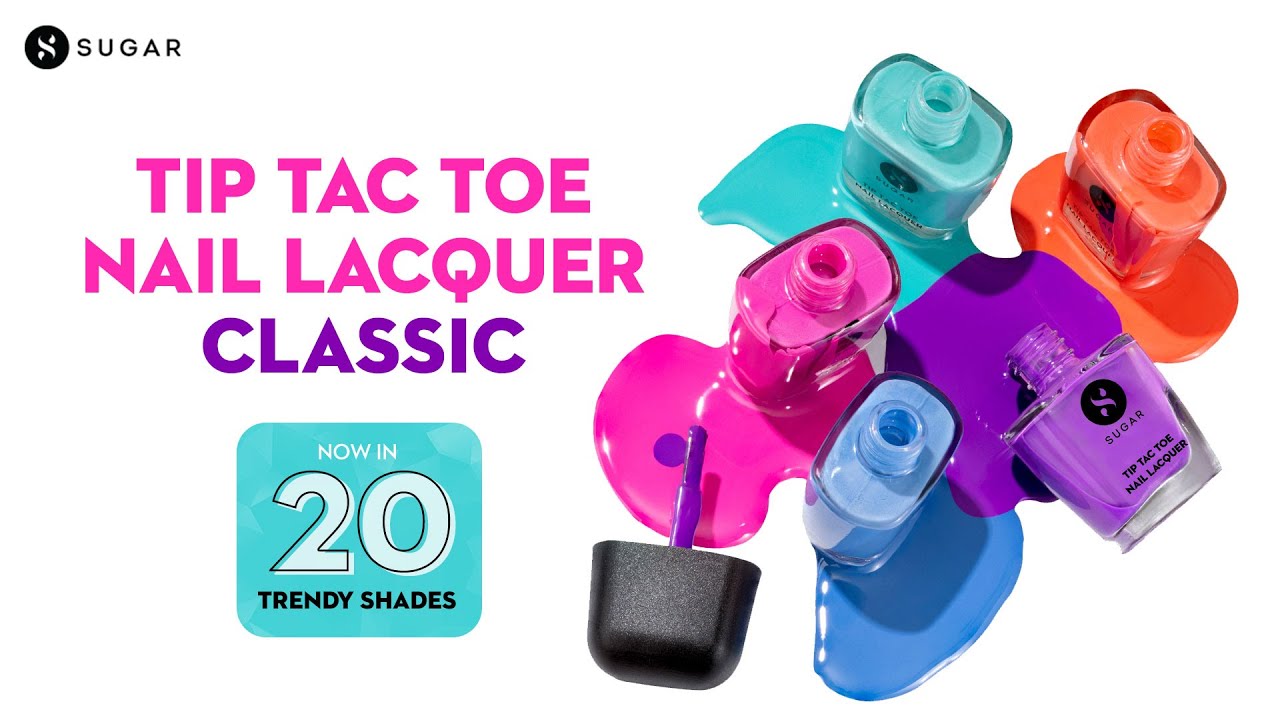 New Launch Alert - SUGAR Tip Tac Toe Nail Lacquer Classic | SUGAR Cosmetics
