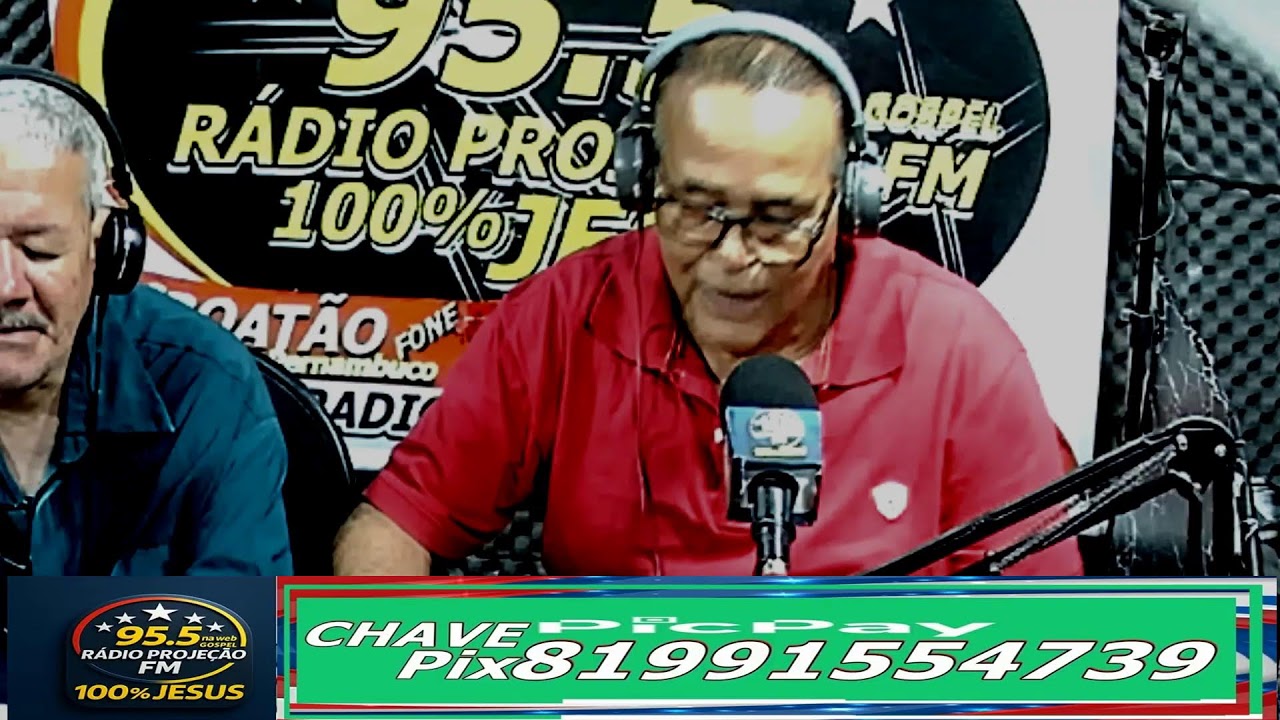 Transmissão ao vivo Projeção na web Deus é fiel 26 Anos 100% jesus 18 03 2026