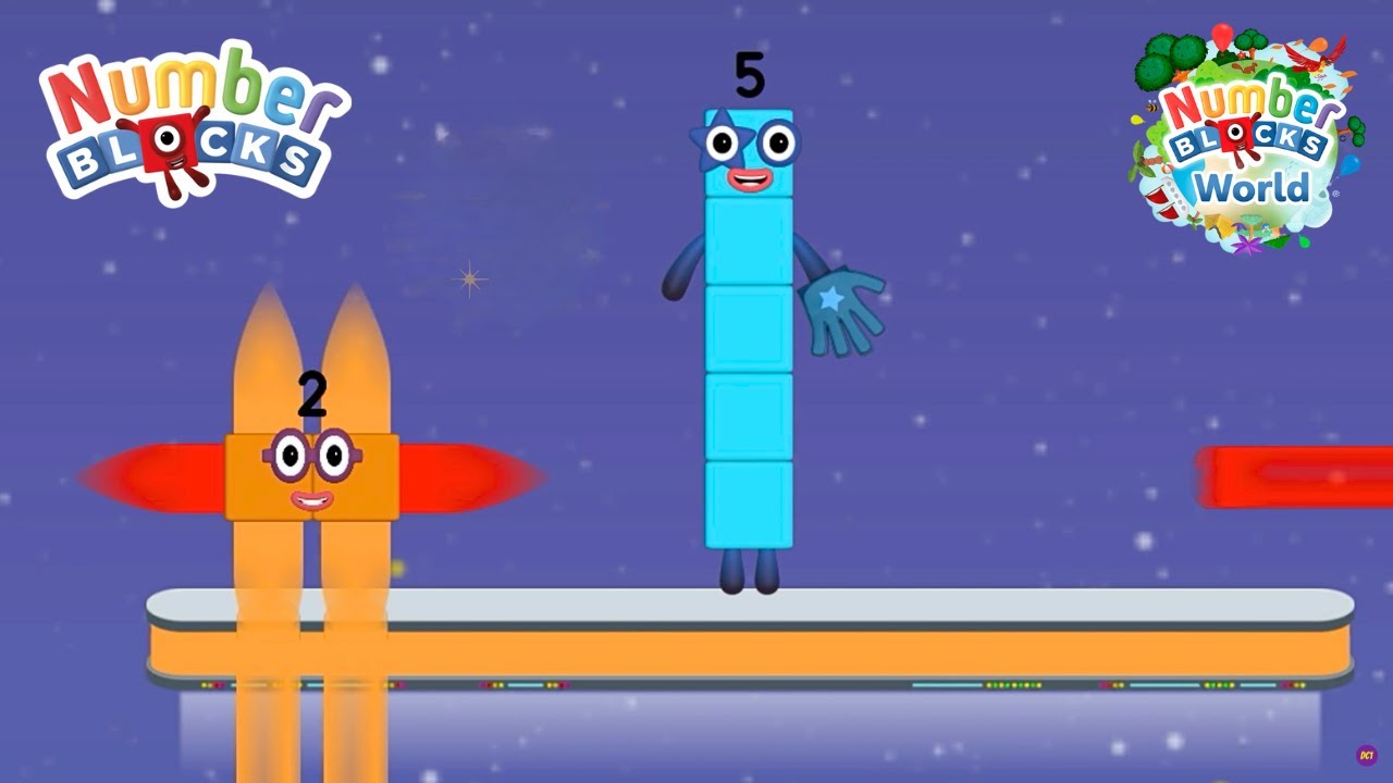 Приключения в мире Numberblocks | Забавное обучающее видео для детей