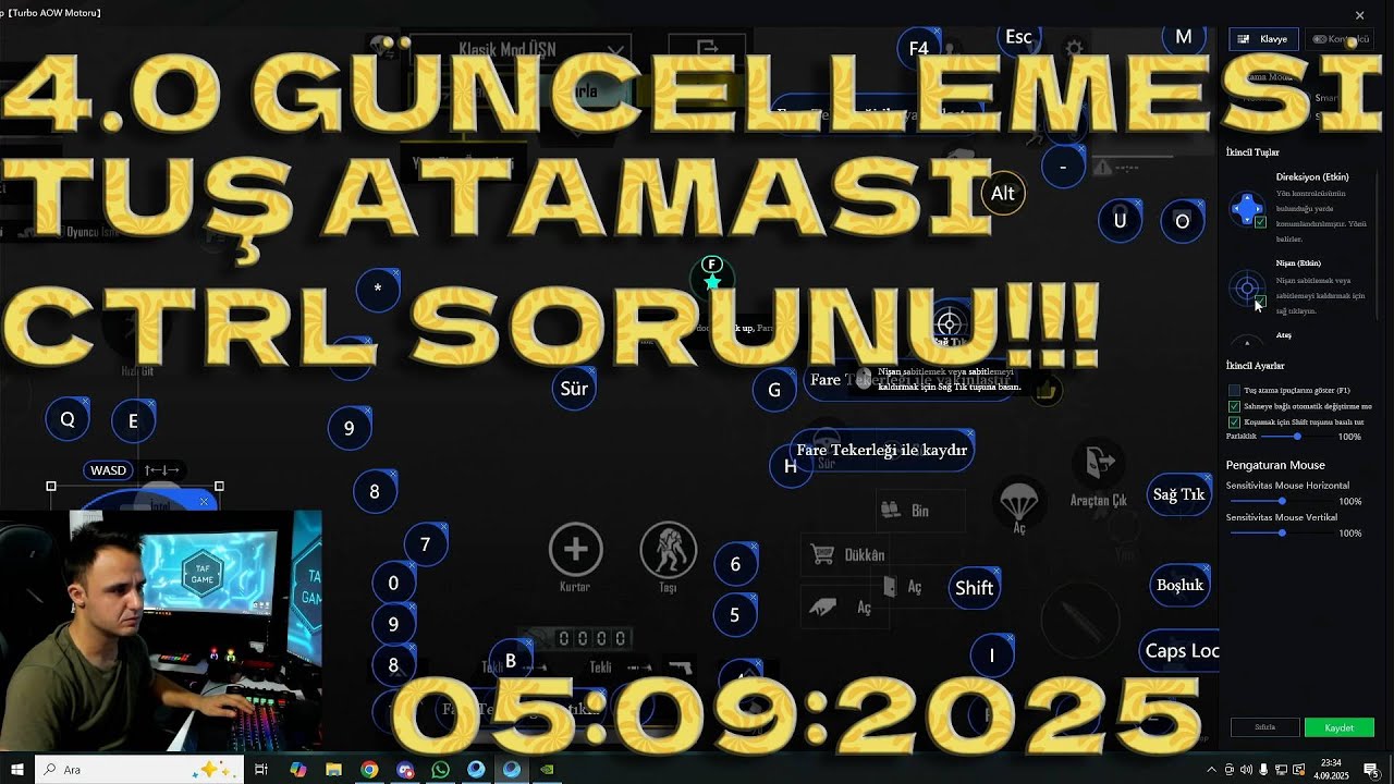 4,0 GÜNCELLEMESİ TUŞ SORUNLARI ÇÖZÜLDÜ!!! GAMELOOP EMÜLATÖR PUBG MOBİLE