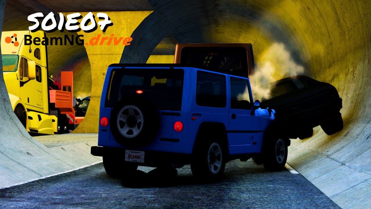 Beamng Drive - Seconds From Disaster | Part 7 | S01E07