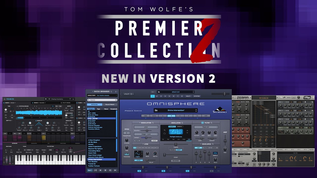 Premier Collection 2: What&rsquo;s New? (Cinematic Synth Presets)