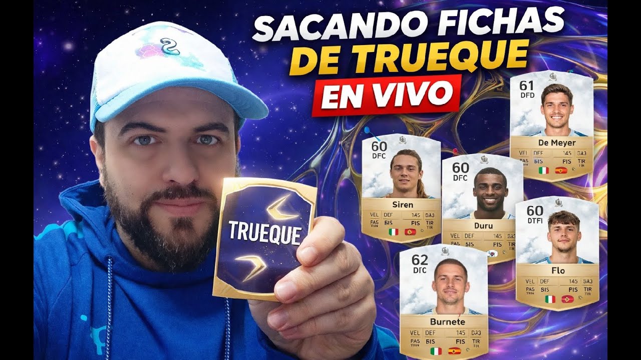 EA FC 26 JUGAMOS RIVALS / COPA / FICHAS DE TRUEQUE / SACAMOS SP EN VIVO / SBC