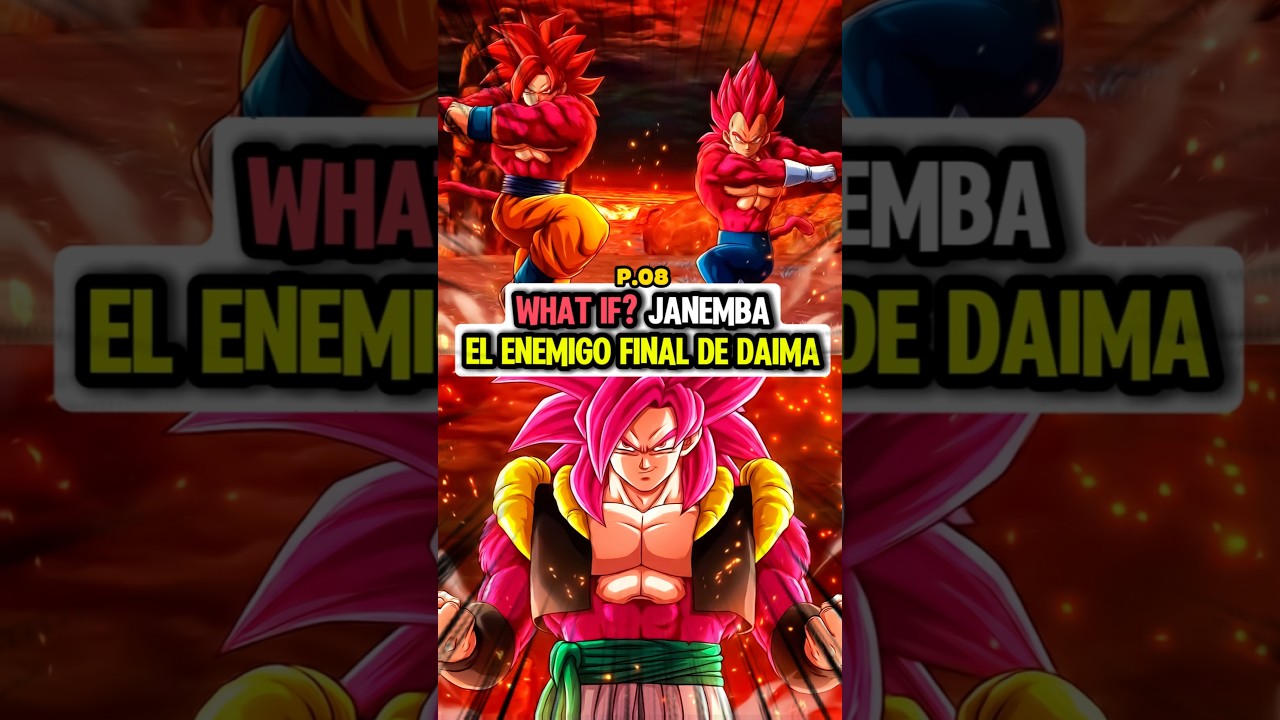 Esto pasa si Goku y Vegeta se Fusionan en Dragon Ball Daima en Sparking Zero ☠️🔥 