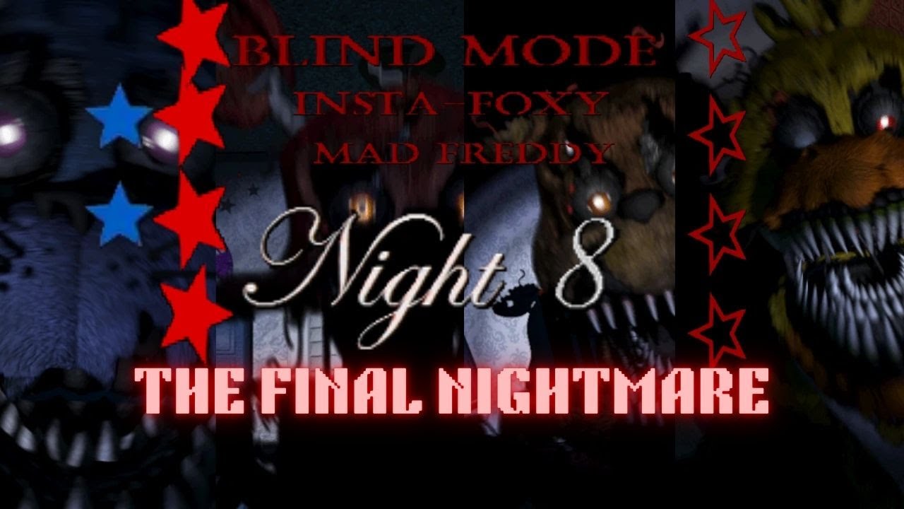Five Nights At Freddy's 4 The Final Nightmare Challenge