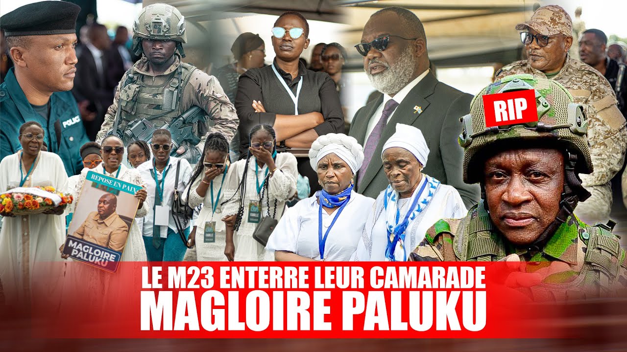 Goma en deuil : Secret caché lors de  l'enterrement de Magloire Paluku,integralités