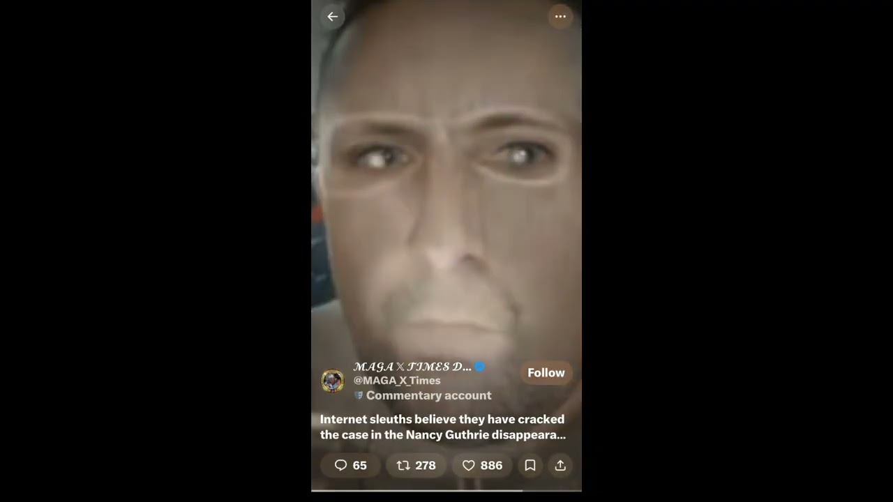 Major Breaking News Internet Sleuths Solved The Nancy Guthrie case 