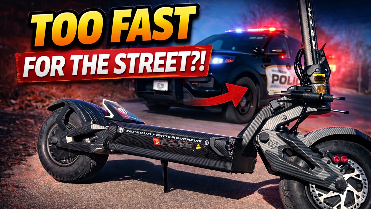 Unboxing the BIGGEST and FASTEST Scooter Ever! Teverun Fighter Supreme 7260r v5