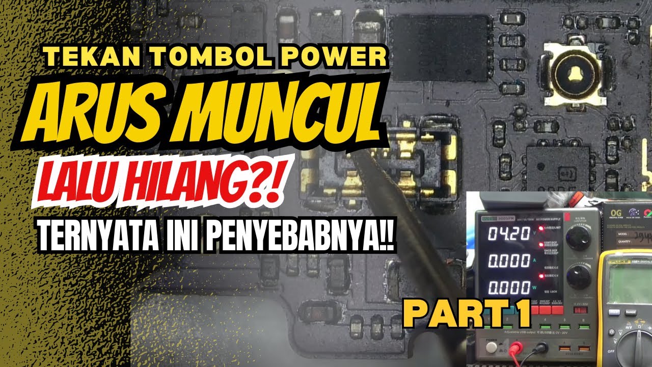 Tekan Tombol Power, Arus Muncul Lalu Hilang 😱 Ternyata Ini Penyebabnya! - Part 1