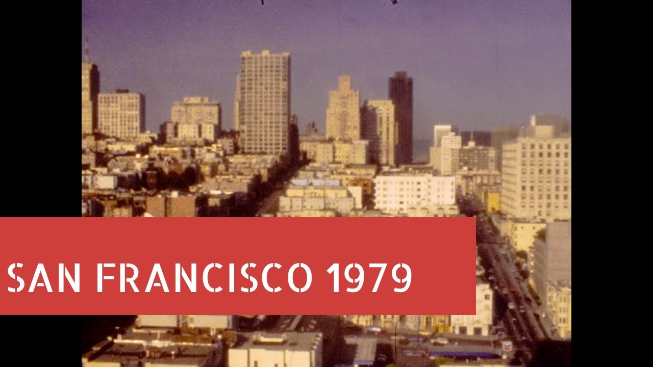 Trip to San Francisco in 1979 Archive Footage