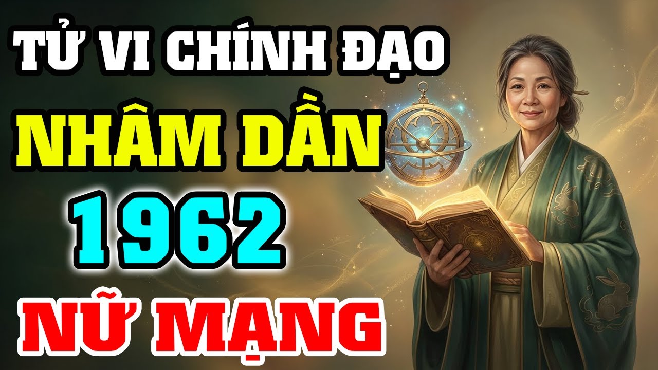 Tử Vi Tuổi Dần 1962 Nữ Mạng Năm 2026: Tuổi 65 Sao Mộc Đức Chiếu Mệnh, Vạn Sự Hanh Thông An Lạc