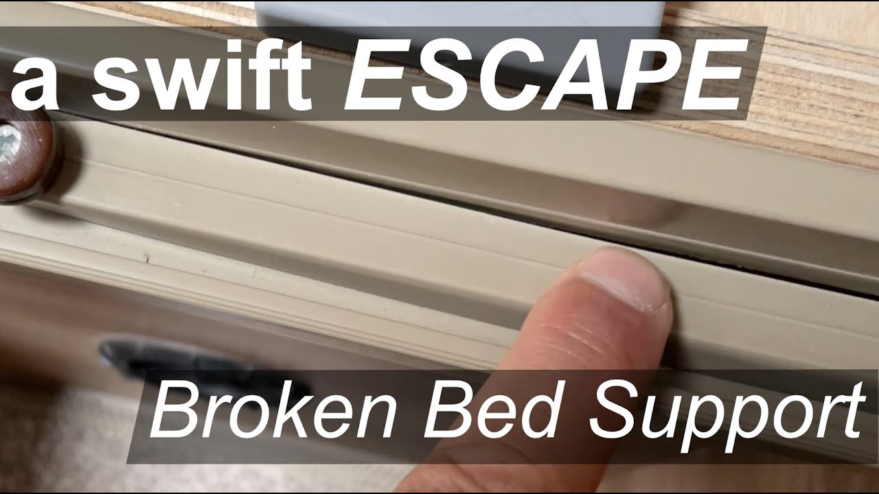 I've broken the bed in my Swift Escape 674