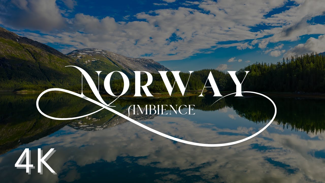 Norway Ambience ❄️ Nordic Landscapes & Music for Dream Escape & Relaxation