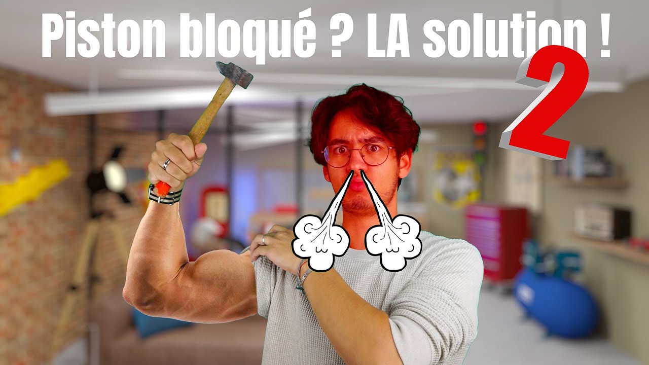 Piston bloqué en haut du cylindre ? Méthode efficace et facile !