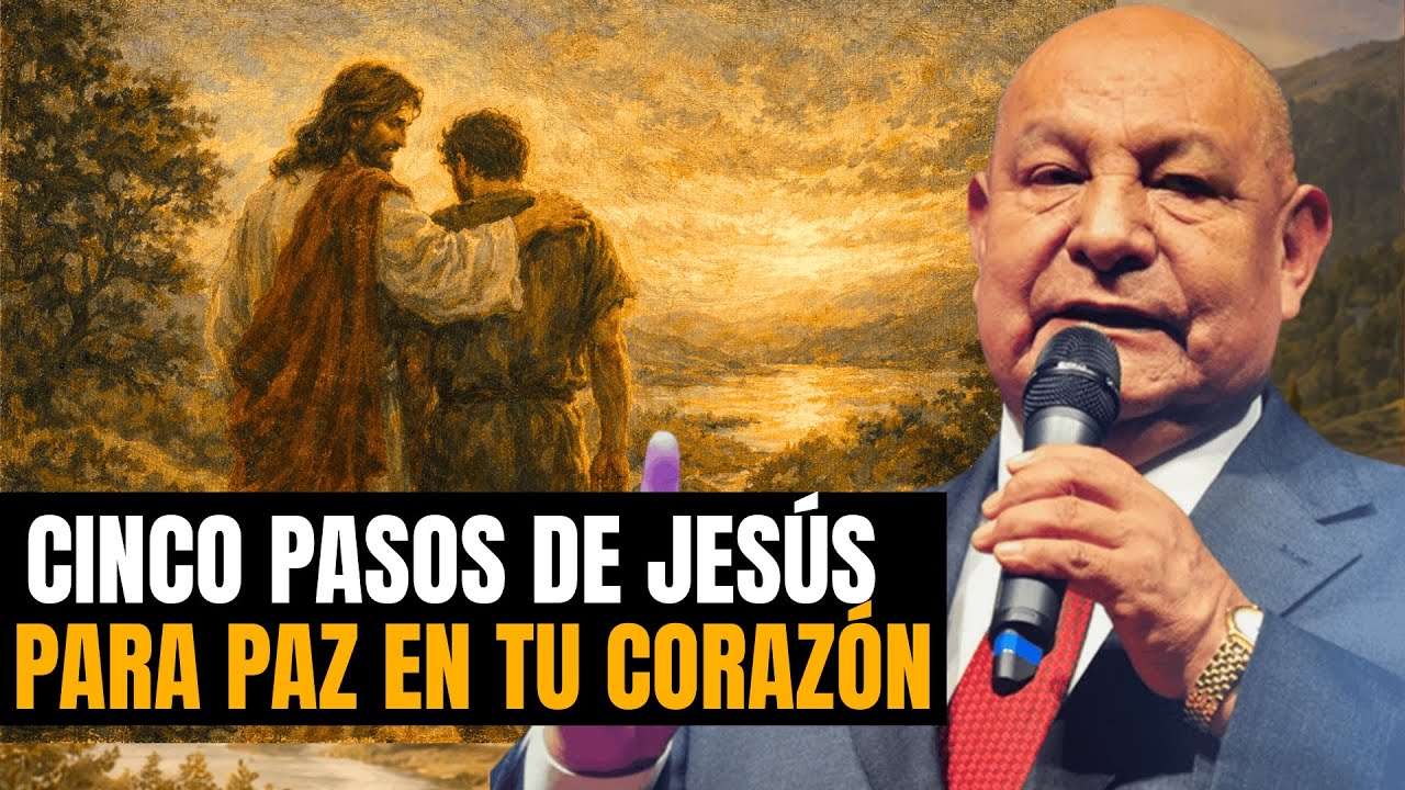 Alejandro Bullon PREDICAS | Cinco Pasos De Jesús Para Ganar Un Corazón Con Paz