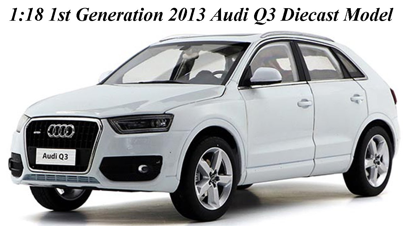 Unboxing of 1:18 Scale 2013 Audi Q3 SUV Diecast Model In Champagne