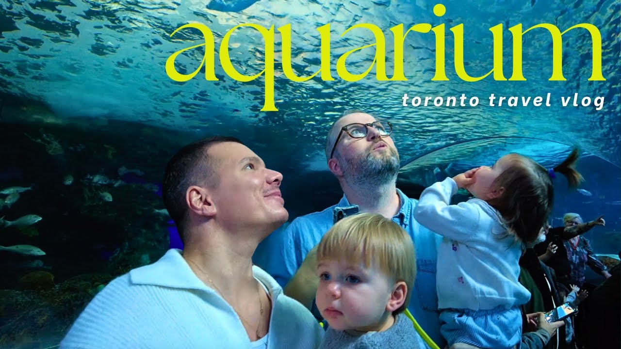 family day in toronto | ripley's aquarium, railway museum & first poutine 🍁