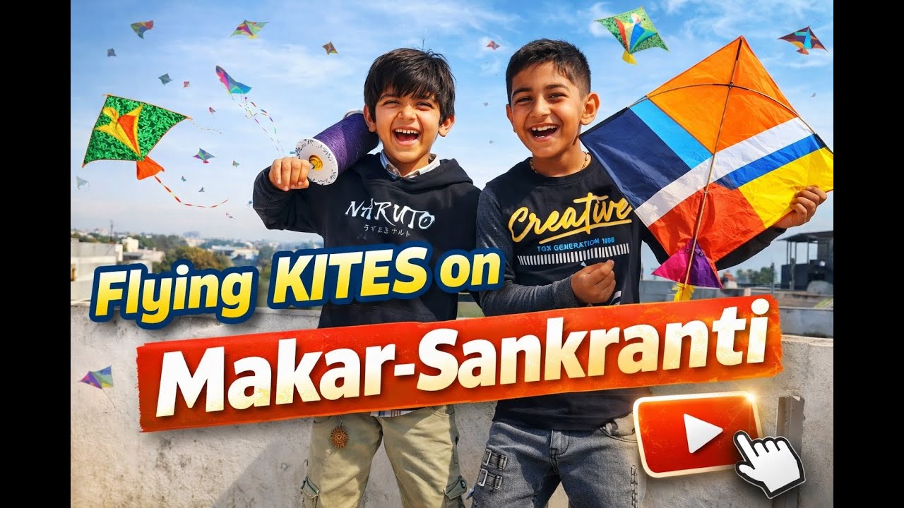 Makar Sankranti Special 🪁 | Do Bhai Ki Patangbazi | Full Masti Vlog 😍