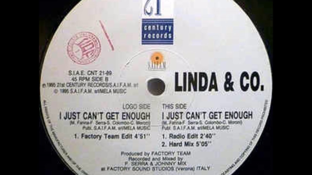 Linda & Co - I Just Can't Get Enough (Hard Mix) (1995)