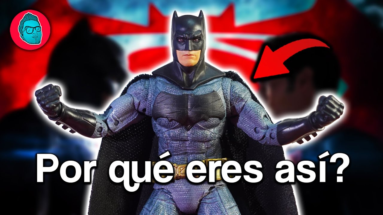 Este BATMAN tiene MUCHOS ERRORES pero ME ENCANTA! 🦇 (Review Batman v Superman MCFARLANE)