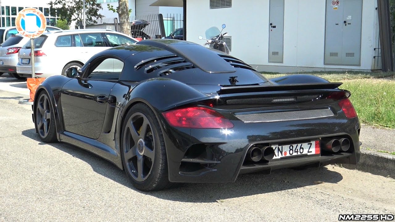 Ultra-Rare RUF CTR3 Exhaust Sound - Start Up, Rev, Drive Off