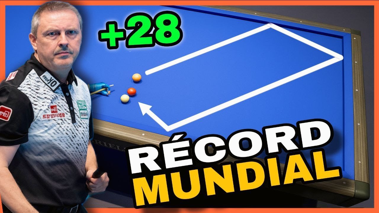 💥 El D&Iacute;A que FREDERIC CAUDRON logr&oacute; el R&Eacute;CORD MUNDIAL del BILLAR 3 BANDAS