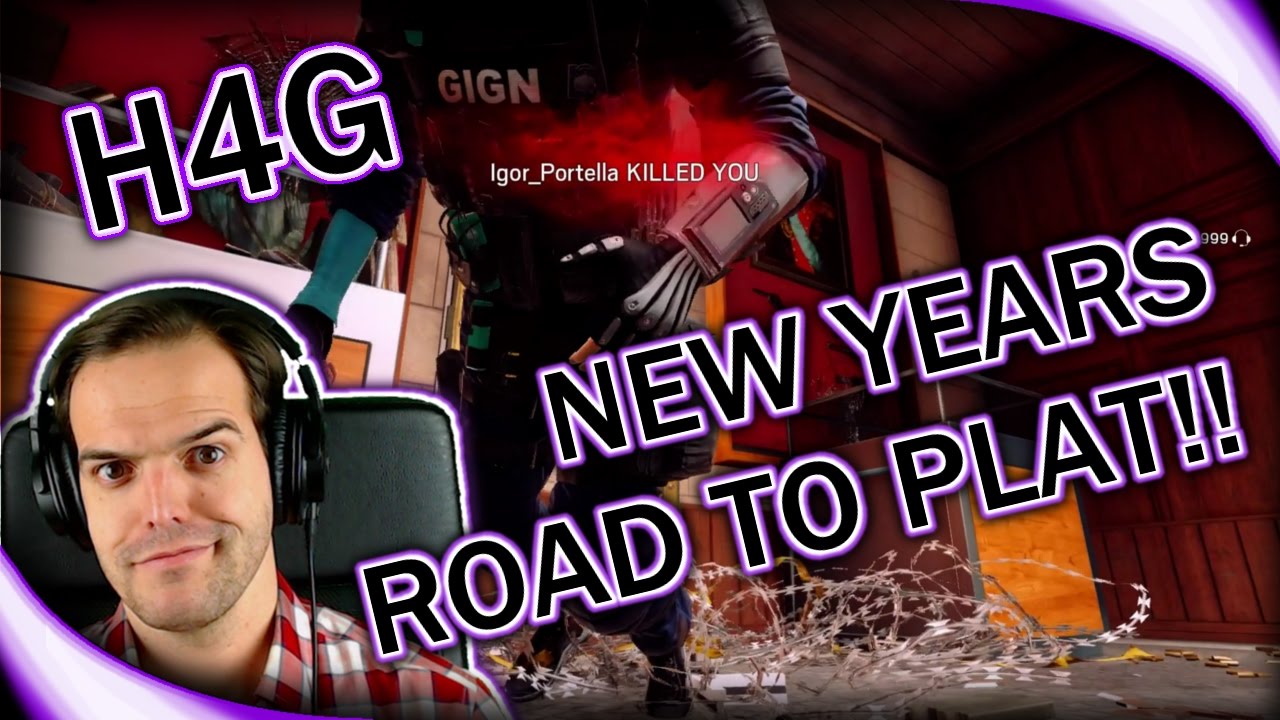 Road to Rainbow Six Siege Platinum! - Huntin4Games New Years Eve!