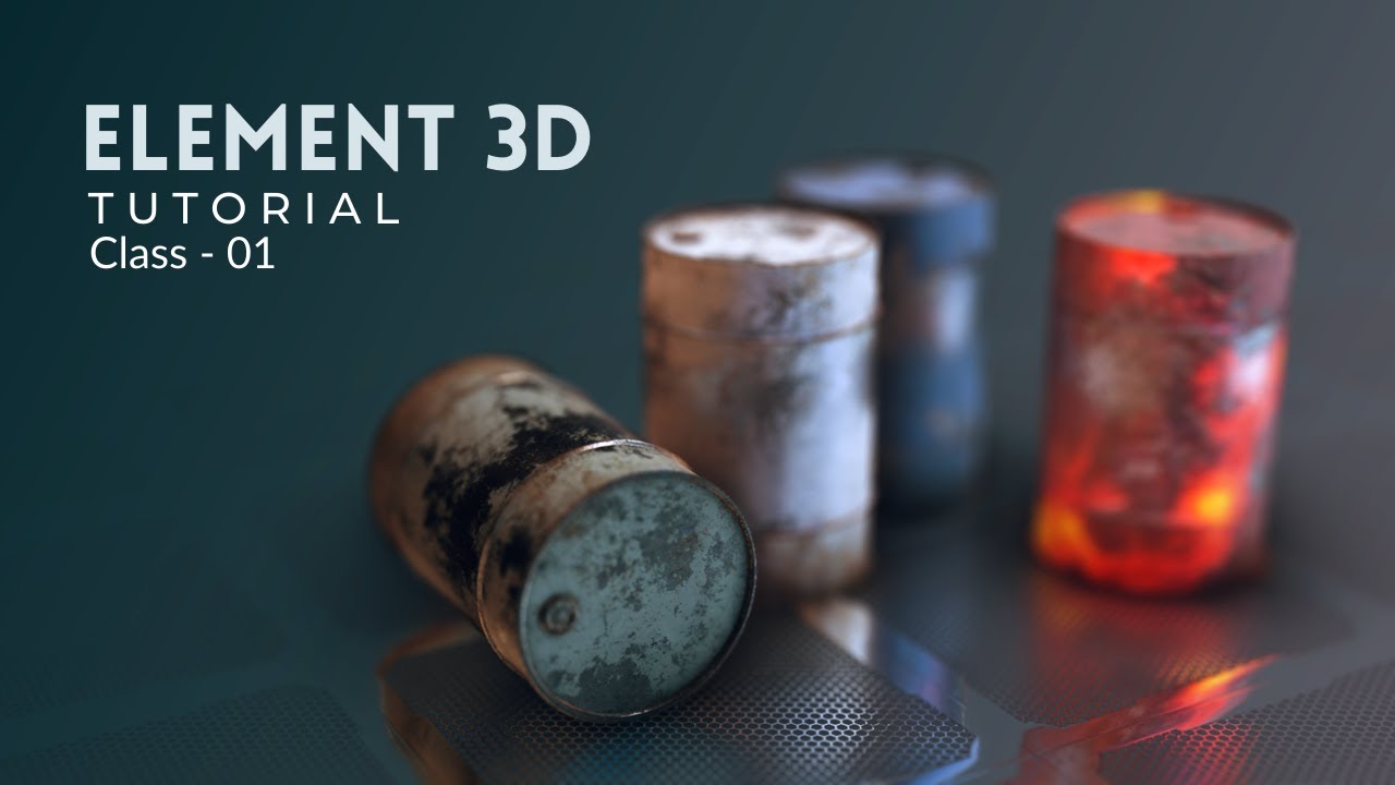 Учебник Element 3D | Учебник After Effects | класс - 01